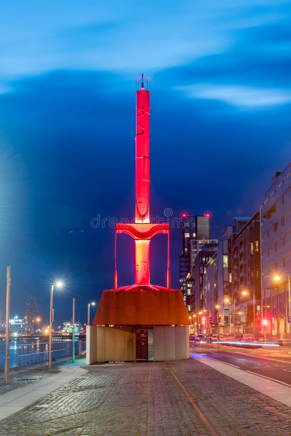 夜间的潜水钟 图库摄影 夜间的潜水钟 图库摄影