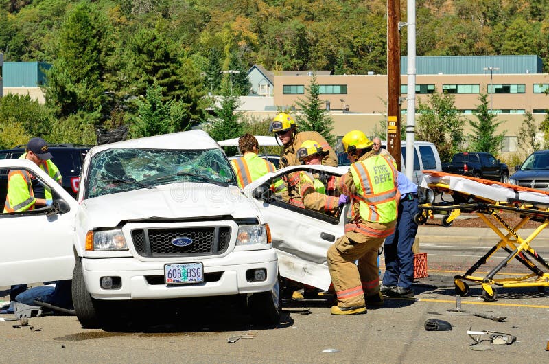 Big Wreck 免版税库存照片