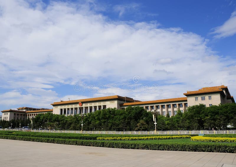 The Great Hall of the People, beijing, the People's Republic of China. The Great Hall of the People, beijing, the People's Republic of China