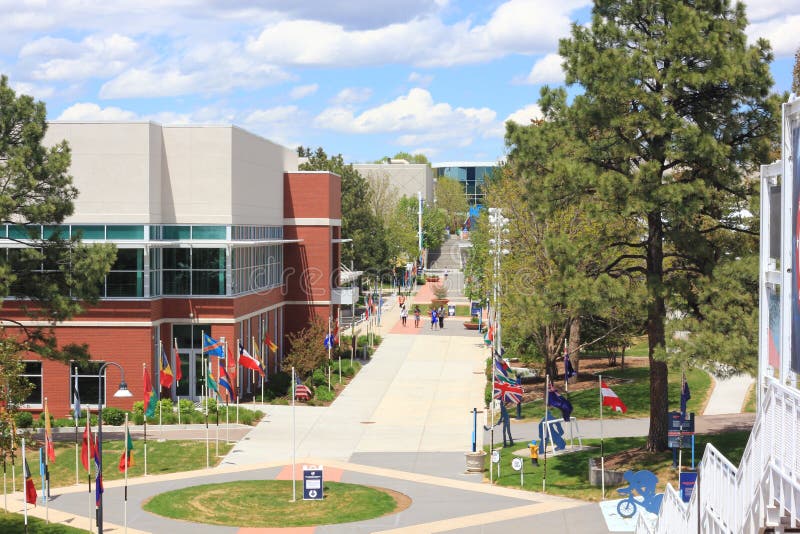 Buildings near the entrance of the Olympic Training Center Colorado Springs, Colorado. Buildings near the entrance of the Olympic Training Center Colorado Springs, Colorado.