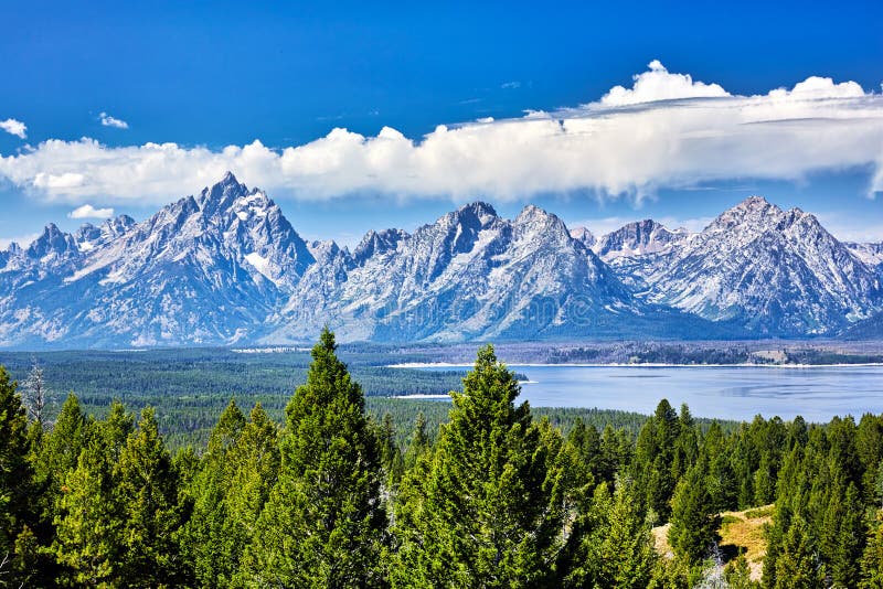 Grand Teton National Park. Wyoming. United States. - Date: 13 - 08 - 2023. Grand Teton National Park. Wyoming. United States. - Date: 13 - 08 - 2023