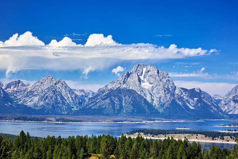 Grand Teton National Park. Wyoming. United States. - Date: 13 - 08 - 2023. Grand Teton National Park. Wyoming. United States. - Date: 13 - 08 - 2023