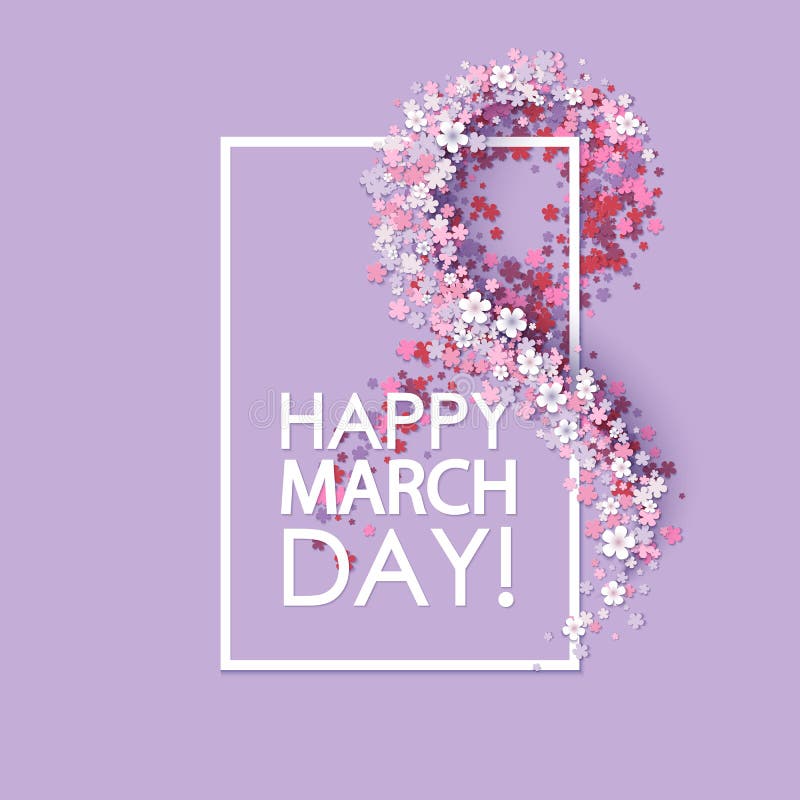 妇女节背景 向量例证