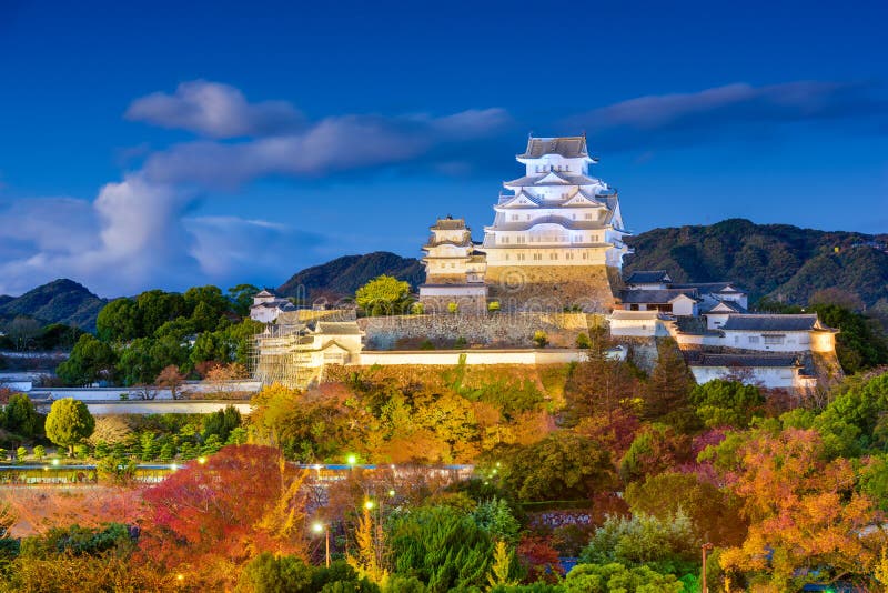 姬路城堡，日本 库存照片
