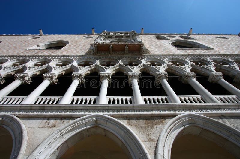 Doge`s Palace, also known as Palazzo Ducale, landmark in Venice, Italy. Doge`s Palace, also known as Palazzo Ducale, landmark in Venice, Italy