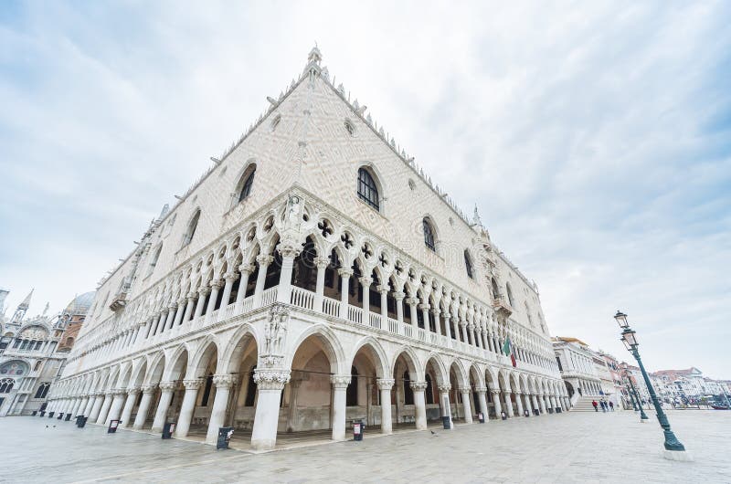 Historical architecture - Doge`s Palace in Venice, Italy. Historical architecture - Doge`s Palace in Venice, Italy