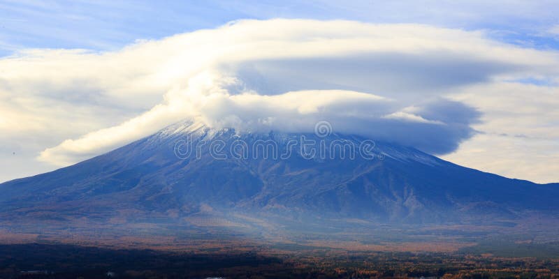 View of mount Fuji from Shintoist temple at Shimoyoshida, Fujioshida, Kyushu, Japan. View of mount Fuji from Shintoist temple at Shimoyoshida, Fujioshida, Kyushu, Japan