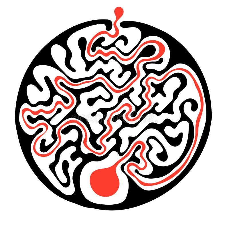 Download 导航迷宫,圆的迷宫例证用解答 向量例证. 插画 包括有 比赛, 路径, 复杂, 来回, 艺术, 谜语, 难题 - 72352509