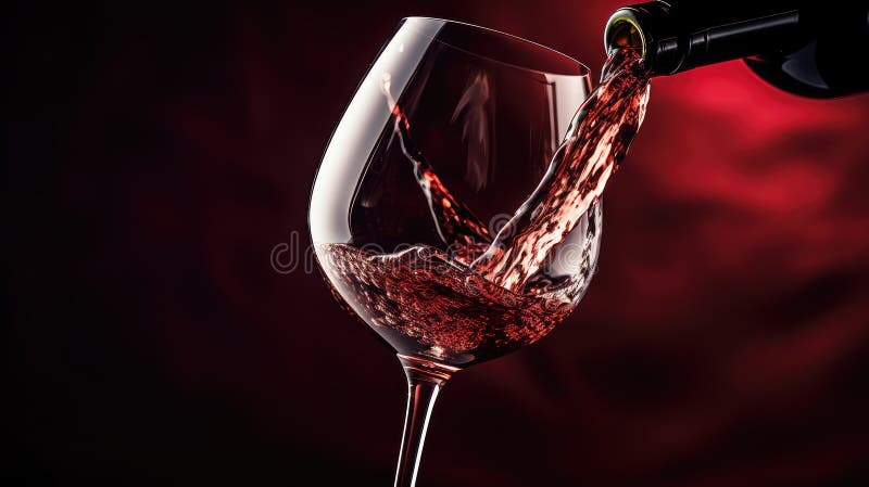 封闭酒瓶和玻璃杯 向量例证