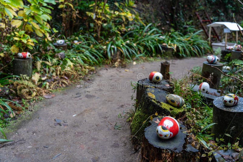 猫之细道，位于尾道市的猫巷。日本广岛县 免版税库存图片