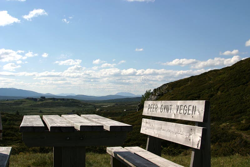 The Peer Gynt Vegen is an unpaved toll road between Gålå and Svingvoll in Norway with to the west and north view on the mounts of Jotunheimen and Rondane. The landscape is unique: there are innumerable little brooks, fens and lakes between the rocky, sparingly overgrown hillocks. The Peer Gynt Vegen is an unpaved toll road between Gålå and Svingvoll in Norway with to the west and north view on the mounts of Jotunheimen and Rondane. The landscape is unique: there are innumerable little brooks, fens and lakes between the rocky, sparingly overgrown hillocks.