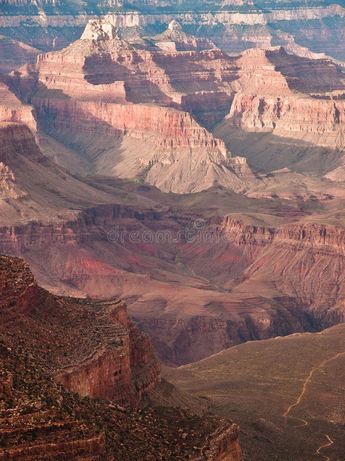 Grand Canyon view with nice light conditions. Grand Canyon view with nice light conditions.