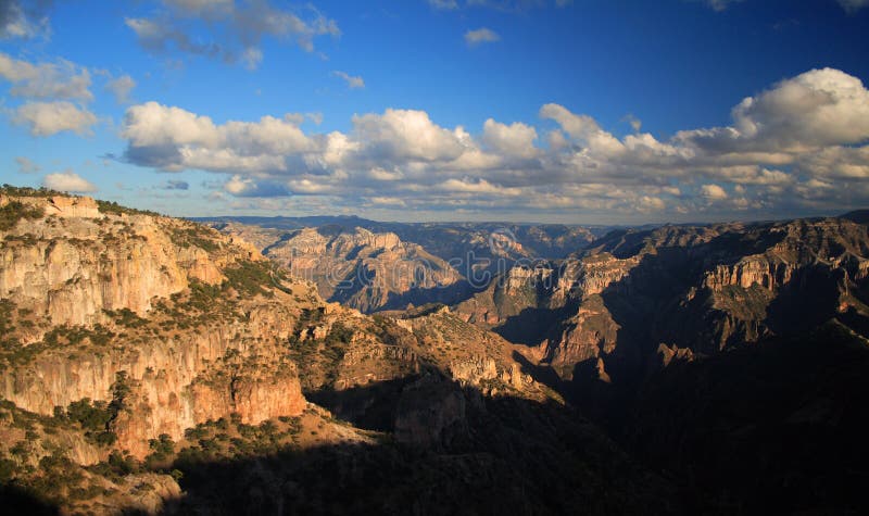 View of the copper canyon in chihuahua, mexico. View of the copper canyon in chihuahua, mexico.