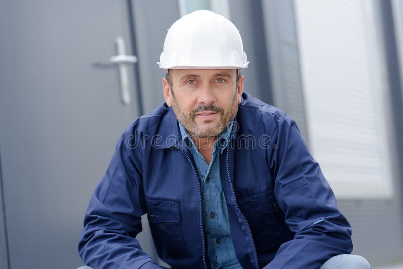 工厂工程师 库存图片