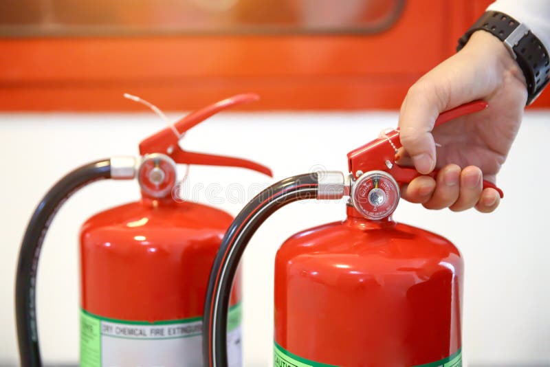 Concepts of Emergency and safety equipment for fire prevention and training to use of fire extinguishers. Concepts of Emergency and safety equipment for fire prevention and training to use of fire extinguishers