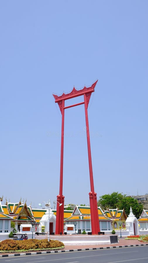 巨大的挥动声飞向蓝天 免版税库存照片