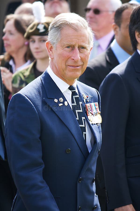 Bonnie Prince charlie arrives at the d-day 50th anniversary at Bayeux Cementry, France. Bonnie Prince charlie arrives at the d-day 50th anniversary at Bayeux Cementry, France