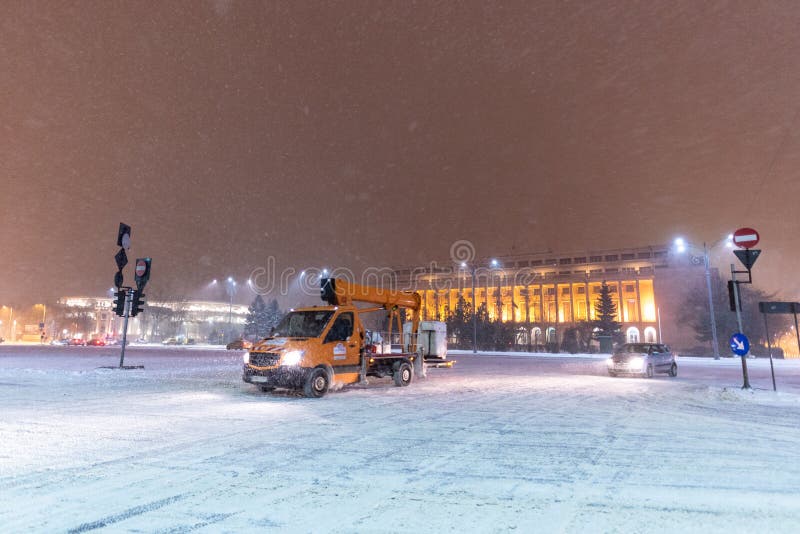 布加勒斯特市冬季风暴、大雪风暴、气候变化影响