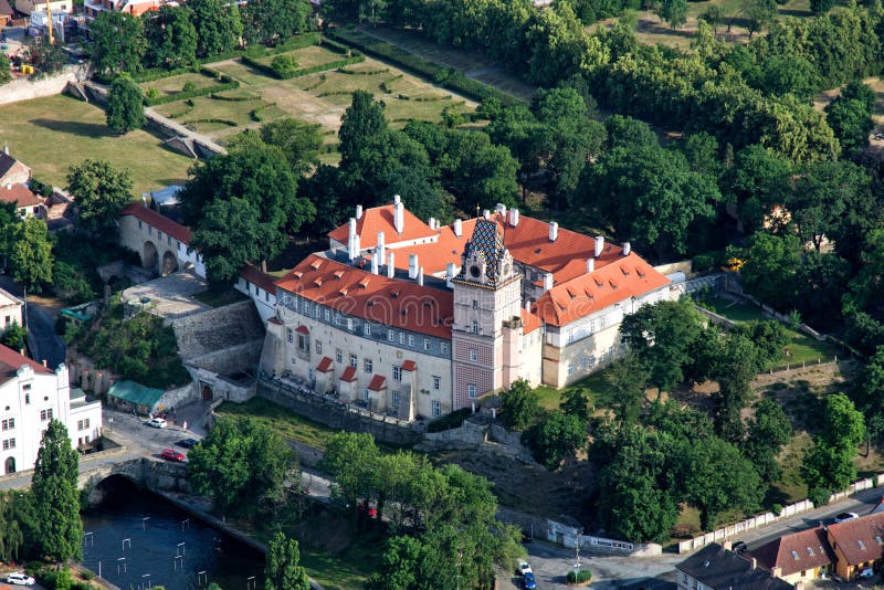 庄园住宅Brandys nad Labem 库存图片