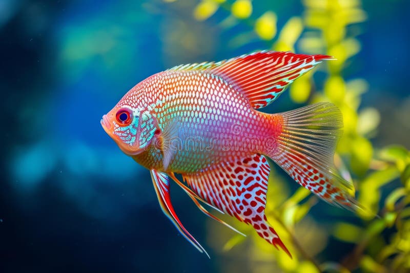 Exotic Beta fish. Color animal dress. Generate Ai AI generated. Exotic Beta fish. Color animal dress. Generate Ai AI generated