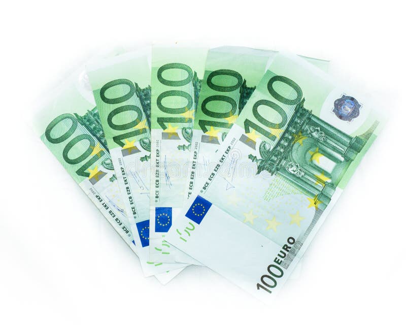 100 euro bills euro banknotes money. European Union Currency finance business concept. 100 euro bills euro banknotes money. European Union Currency finance business concept