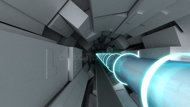 强子碰撞 向量例证