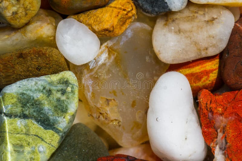 彩色海滩岩 库存照片 彩色海滩岩 库存照片