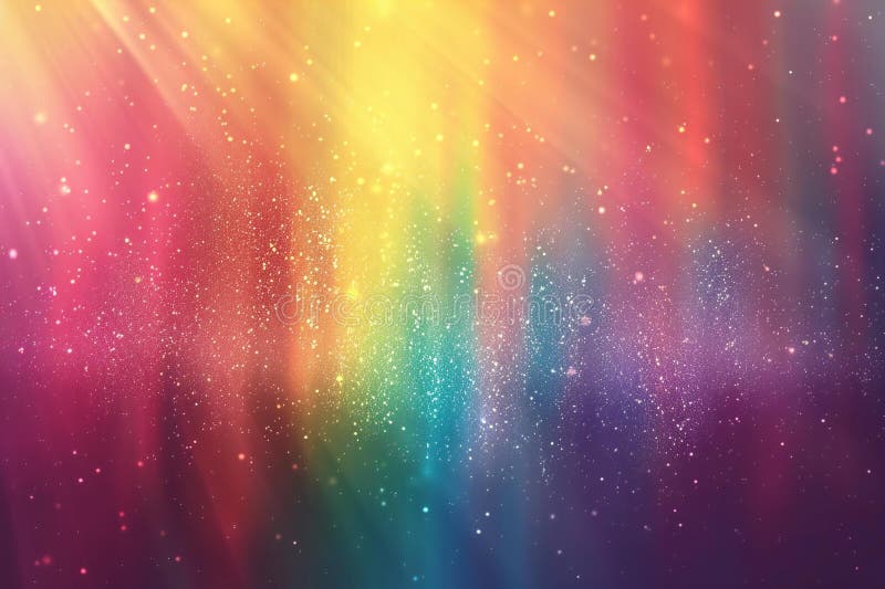 彩色渐变背景和彩虹软模糊插图 皇族释放例证