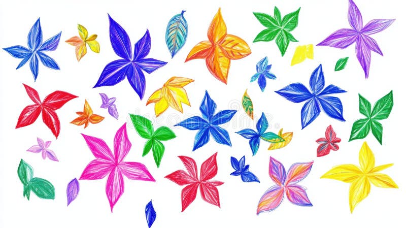 彩虹花爆 皇族释放例证