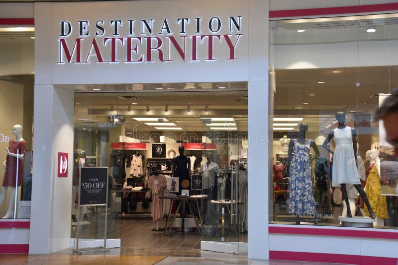 Destination Maternity store at The Galleria mall in Houston, Texas USA. Destination Maternity store at The Galleria mall in Houston, Texas USA