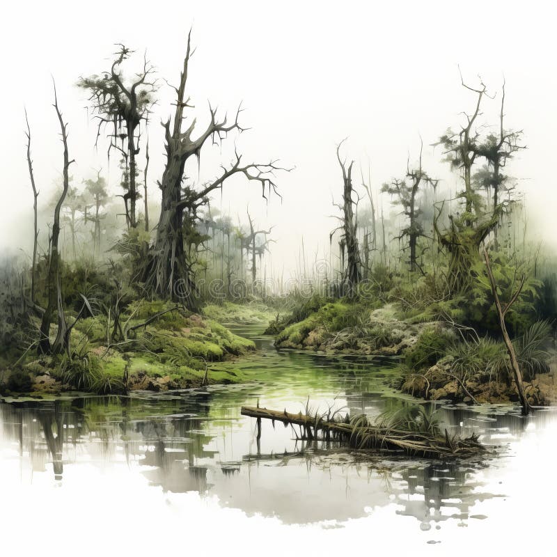 a photo of a landscape featuring lush vegetation encircling a meandering river. this photorealistic representation is reminiscent of the style of jeff soto, thomas w schaller, and albert edelfelt. the image captures the beauty of isolated landscapes, showcasing elements of decay and decayed structures. ai generated. a photo of a landscape featuring lush vegetation encircling a meandering river. this photorealistic representation is reminiscent of the style of jeff soto, thomas w schaller, and albert edelfelt. the image captures the beauty of isolated landscapes, showcasing elements of decay and decayed structures. ai generated