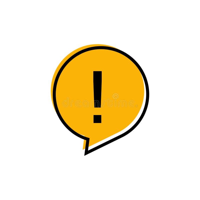 惊叹号重要符号 黄色孤立注意标记 危险符号 库存例证. 插画 包括有 设计, 概念, 新建, 安全性, 仔细 - 166197481