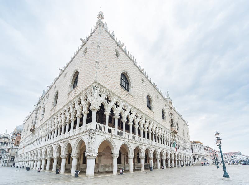 Historical architecture - Doge`s Palace in Venice, Italy. Historical architecture - Doge`s Palace in Venice, Italy