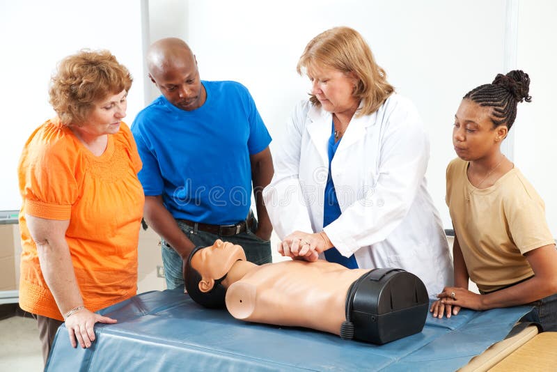 成人学习急救CPR