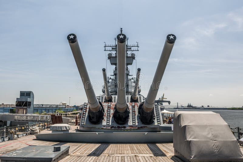 Battleship New Jersey at Camden, NJ. Battleship New Jersey at Camden, NJ