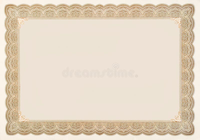 Old stock certificate boarder. The original content of the certificate has been removed, so just the boarder remains. Old stock certificate boarder. The original content of the certificate has been removed, so just the boarder remains.