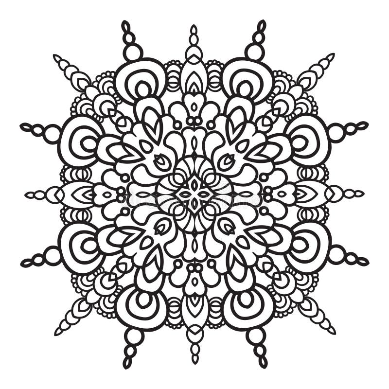 Hand drawing zentangle element. Italian majolica style Black and white. Flower mandala. Vector illustration. The best for your design, textiles, posters, tattoos, corporate identity. Hand drawing zentangle element. Italian majolica style Black and white. Flower mandala. Vector illustration. The best for your design, textiles, posters, tattoos, corporate identity