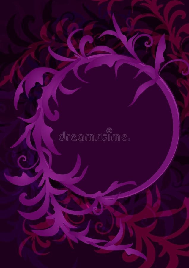 Illustration of abstract circle leaves with purple color. --- This .eps file info Document: A4 Paper Size Document Color Mode: CMYK Color Preview: TIFF (8-bit Color) Include Document Thumbnails. Illustration of abstract circle leaves with purple color. --- This .eps file info Document: A4 Paper Size Document Color Mode: CMYK Color Preview: TIFF (8-bit Color) Include Document Thumbnails