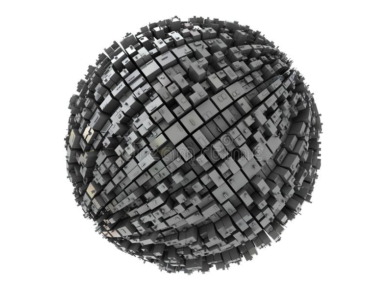 抽象工业 库存例证