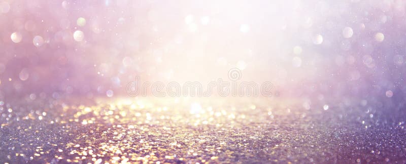 抽象的粉红色、紫色和金色灯背景 非重点 旗 库存照片 抽象的粉红色、紫色和金色灯背景 非重点 旗 库存照片