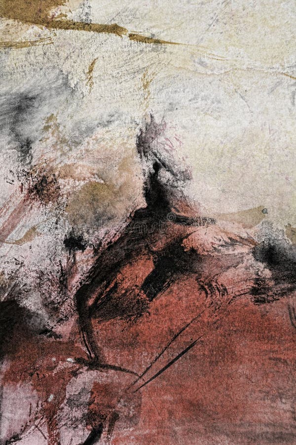 抽象艺术背景。画布上的油画库存例证. 插画包括有创建, 石油, 原始, 照