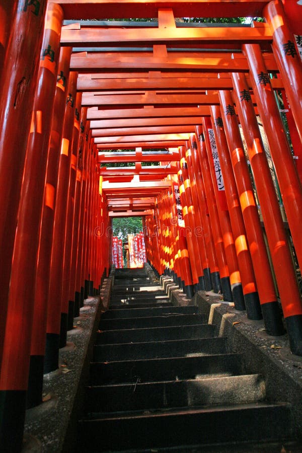 Torii Archway / Hie Shrine - Tokyo. Torii Archway / Hie Shrine - Tokyo