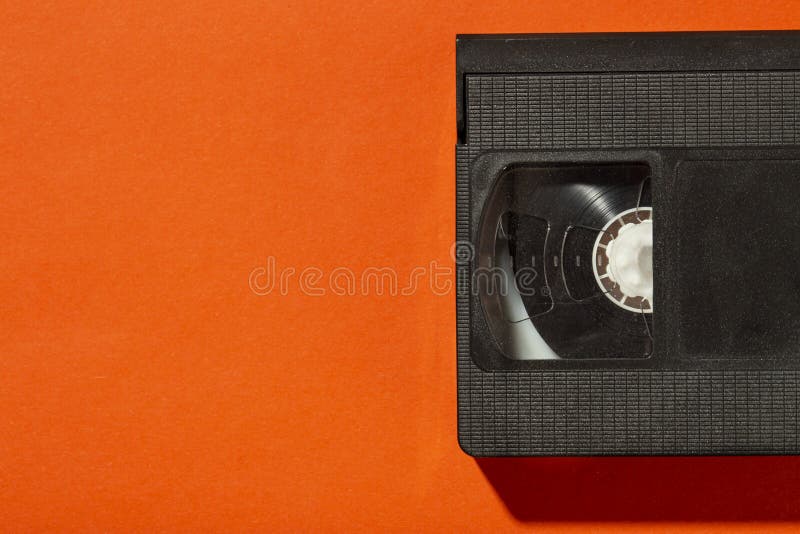 旧塑料录像带