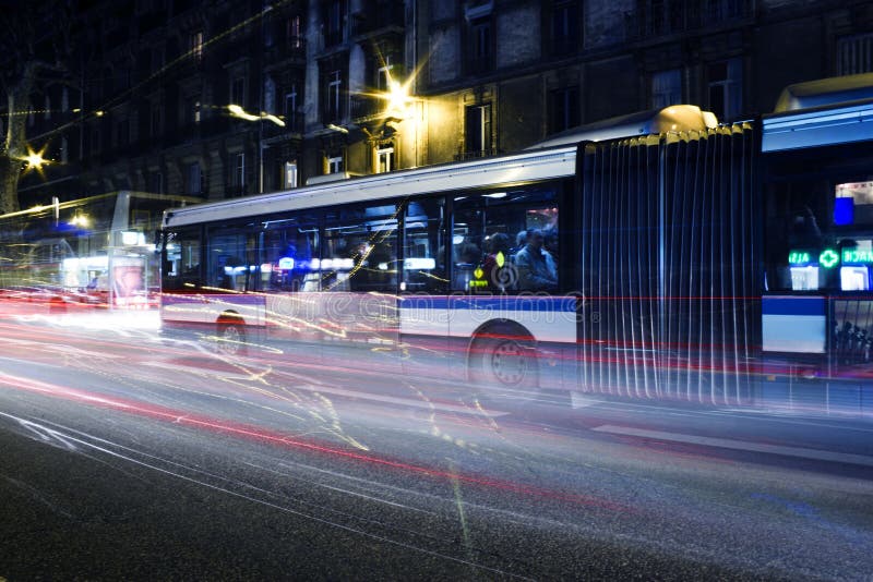 晚上业务量 库存图片