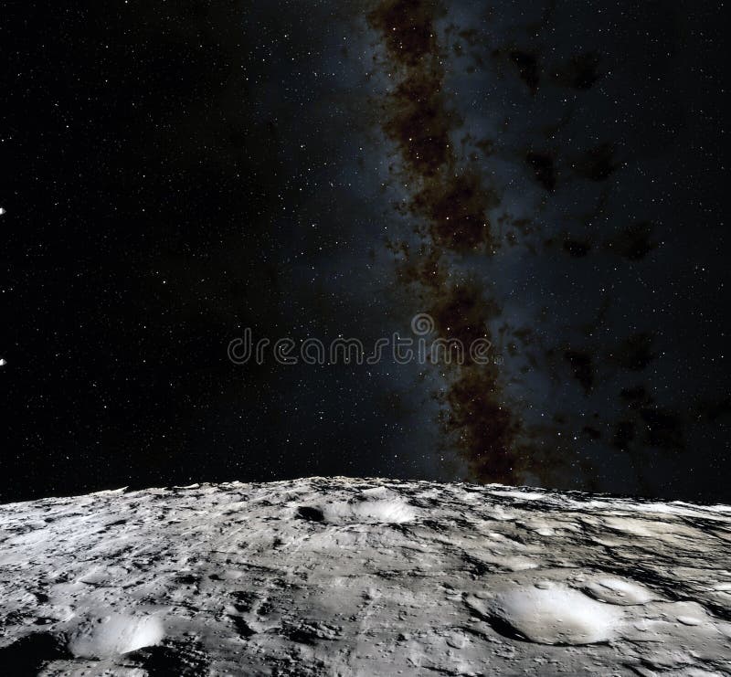 月亮表面 现实3d回报月亮和空间 空间和行星 卫星 星云 星形 这个图象的元素 向量例证 月亮表面 现实3d回报月亮和空间 空间和行星 卫星 星云 星形 这个图象的元素 向量例证