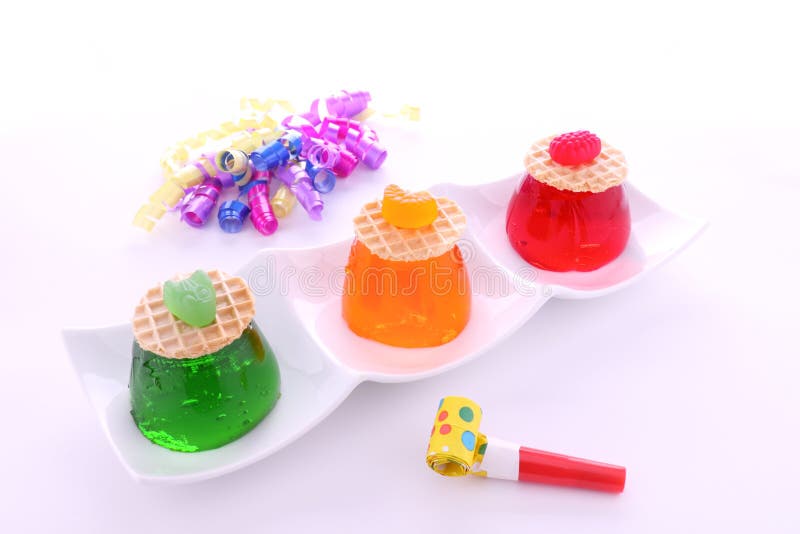 红绿灯果冻 免版税库存照片