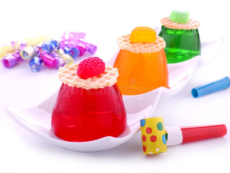 红绿灯果冻 库存图片