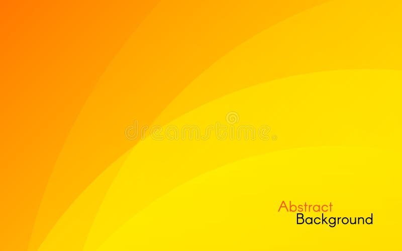 Orange background. Abstract sunny design. Yellow and orange waves. Bright backdrop for banner, poster, web. Vector illustration. Orange background. Abstract sunny design. Yellow and orange waves. Bright backdrop for banner, poster, web. Vector illustration.