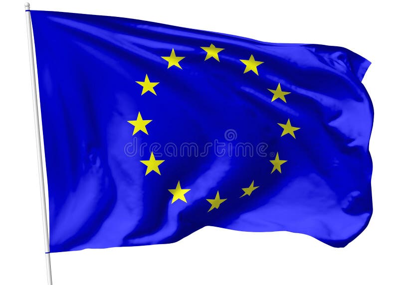 欧洲旗子旗杆的
