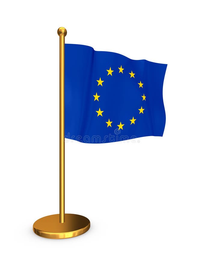 欧盟旗子。